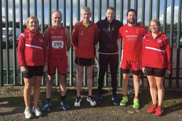 Harriers at Armagh 10 Mile Road Race
